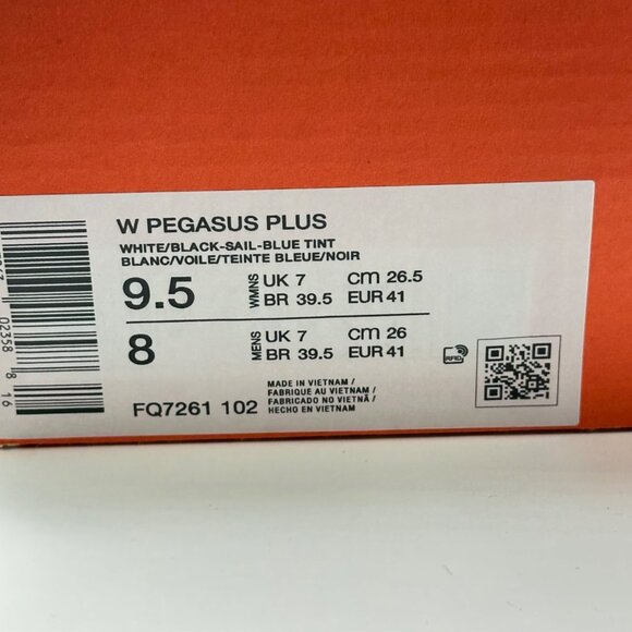 Women's Nike Pegasus Plus Sail Blue FQ7261-102 Size 9.5 NEW - Picture 10 of 10